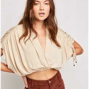 Free people Rachel silky top